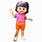 Dora Mascot