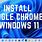 Down Google Chrome for Windows 11