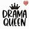 Drama Queen SVG