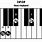 E# Piano Chord
