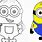Easy Drawings of Minions