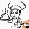 Easy to Draw Chef