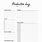 Editable Day by Day Agenda Template