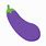 Eggplant Emoji iPhone