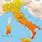 El Mapa De Italia