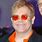 Elton John with Glasses