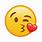 Emoji Bisous