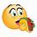 Emoji Eating Taco