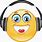 Emoji with Headphones