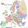 Europe Area Map
