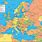 Europe Map Print