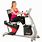 Exercise Bike with Back Support