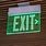 Exit-Signs Illuminated