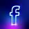 Facebook Icon Neon