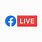 Facebook Live Stream Logo