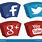 Facebook Twitter RSS Google Logo