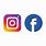Facebook and Instagram Logo Vector