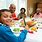 Family Eating Thanksgiving Dinner