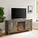 Farmhouse TV Stand with Fireplace