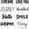 Favorite Print Fonts