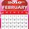 February 2010 Calendar