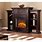 Fireplace TV Console 70 Inch