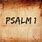 First Psalm