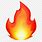 Flame Emoji