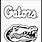 Florida Gators Logo Coloring Pages