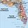 Florida West Coast Cities Map