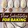 Flour Substitute for Baking