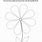 Flower Tracing Template