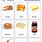Food Vocabulary Cards