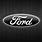 Ford Logo Black Background