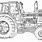 Ford Tractor Coloring Pages