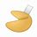 Fortune Cookie Emoji