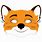 Fox Mask Pattern