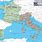 France-Italy Border Map