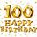 Free Clip Art 100 Birthday
