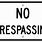 Free Clip Art No Trespassing Signs