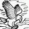 Free Coloring Page of Eagle