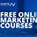 Free Marketing Classes Online