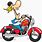 Free Motorcycle Cartoon