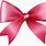 Free Pink Bow Clip Art