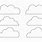 Free Printable Clouds Cut Out