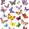 Free Vector Art Butterflies