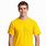 Fruit of the Loom Yellow T-Shirts