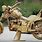 Full Size Wooden Motorcycle