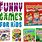 Fun Games for Kids Title Page