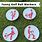 Funny Golf Ball Stamps